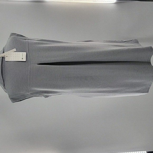 Sleeveless Gray V-Neck Dress With Pockets NWT - Picture 16 of 16